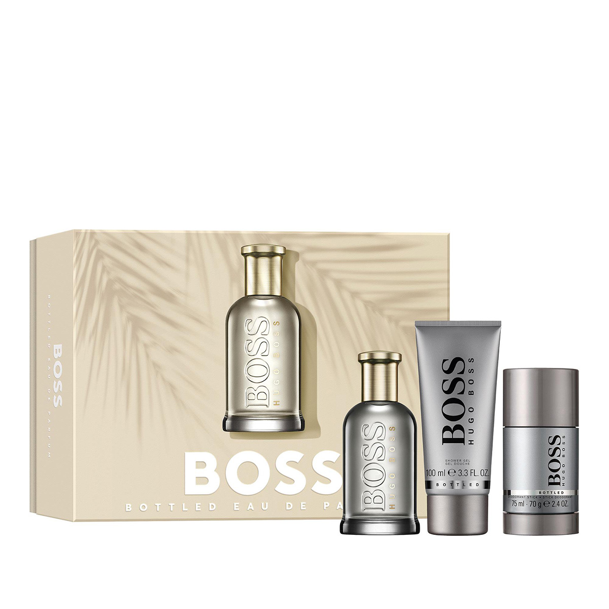 boss bottled edp set (set de perfume para hombre)